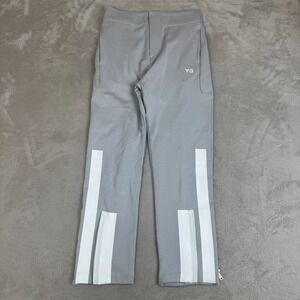 Adidas‎ Y-3 Track Pants Womens XS Gray Preowned Elastic Waist Athleisure Sports